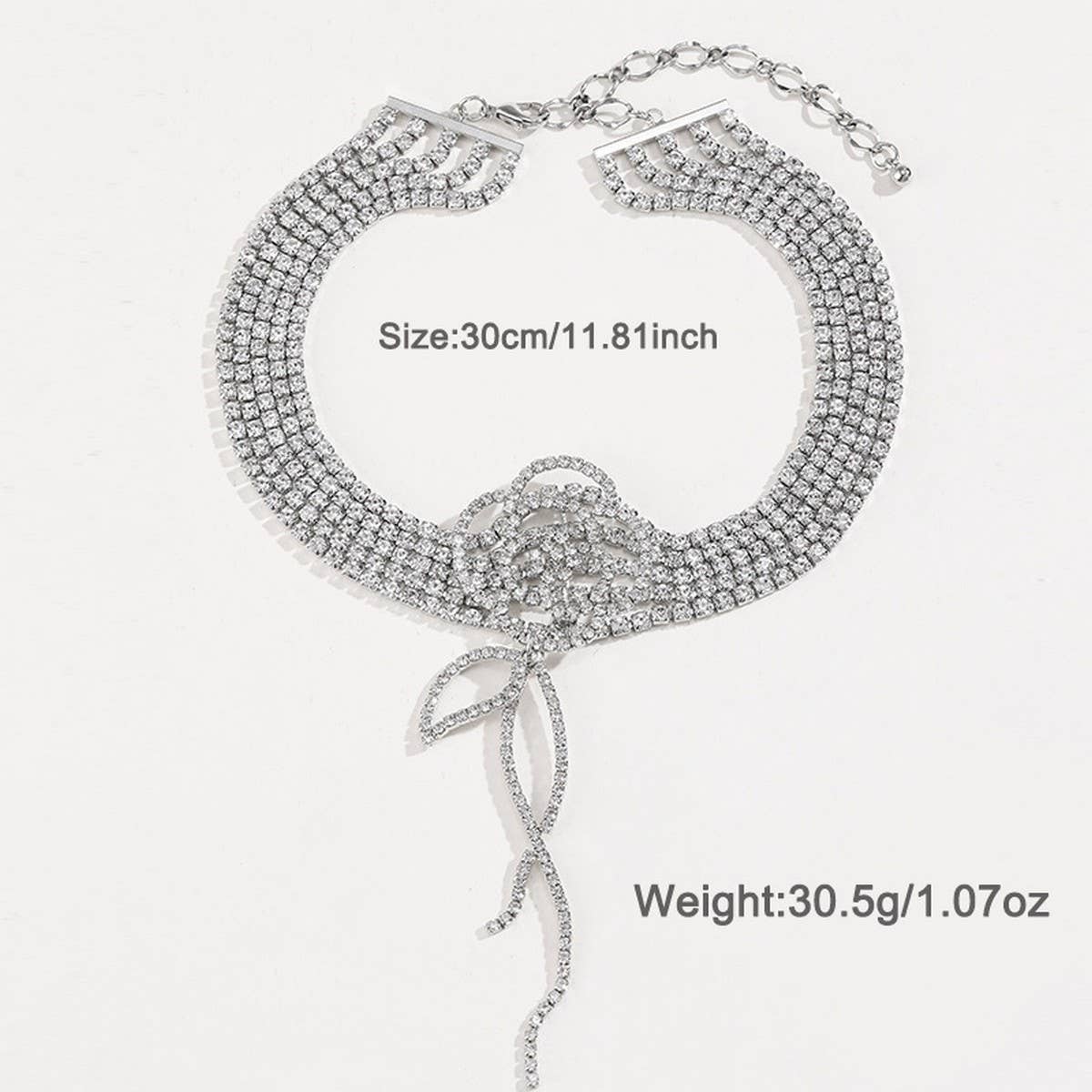 EXQUISITE AND FASHIONABLE FULL ZIRCONIUM NECKLACE_CWAJE2827