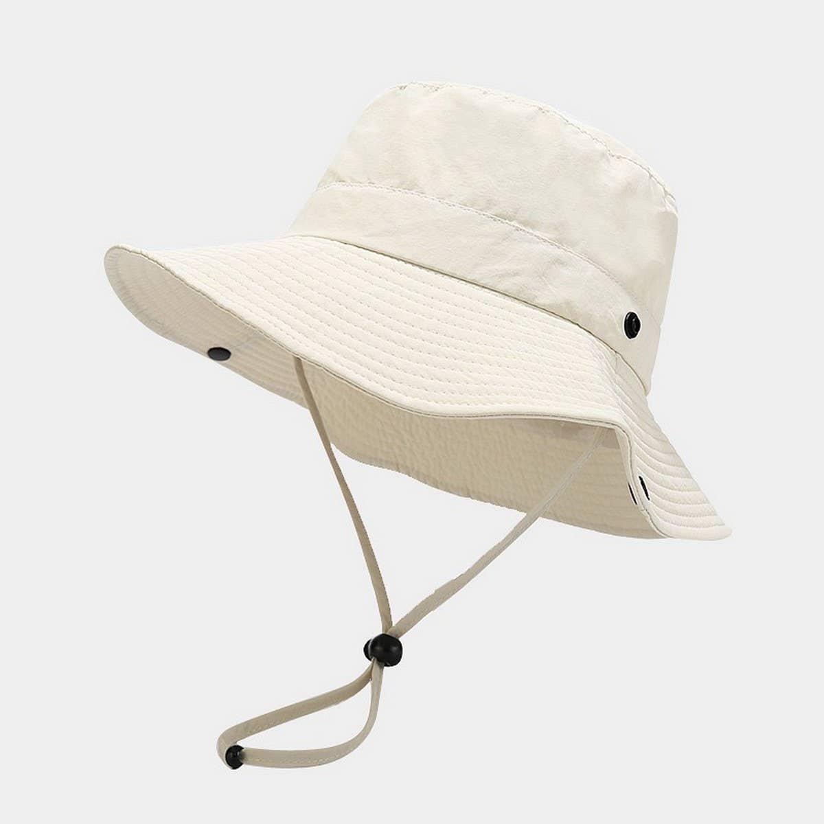 SOLID WIDE BRIM OUTDOOR SUN HAT FOR SUMMER_CWAH3794