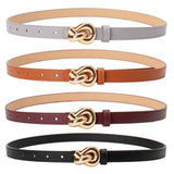 Cwabe0935_Fashion Snap Knotted Belt