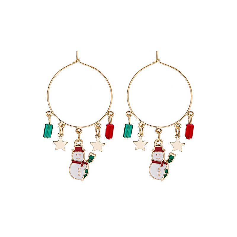 CHRISTMAS EXAGGERATED PERSONALITY EARRINGS_CWAJE1863