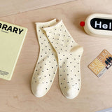 NEW AUTUMN LOVE BREATHABLE MIDDLE TUBE SOCKS_CWMS0919