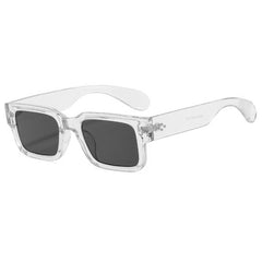 STUDDED SQUARE PC FRAME SUNGLASSES UNISEX_CWASG1156
