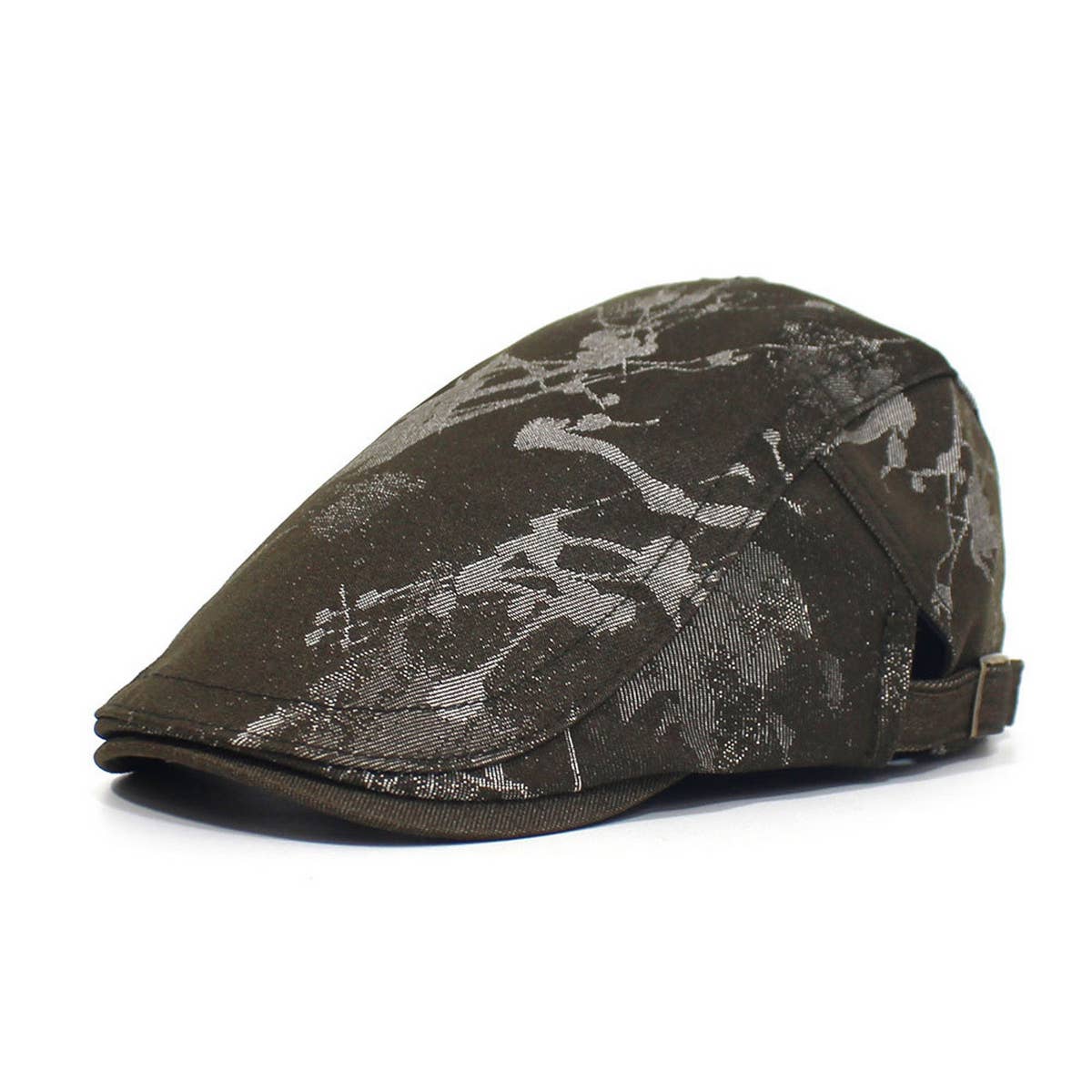 NEW STYLE PRINTED AND DYED TOURIST BERET_CWAB2918