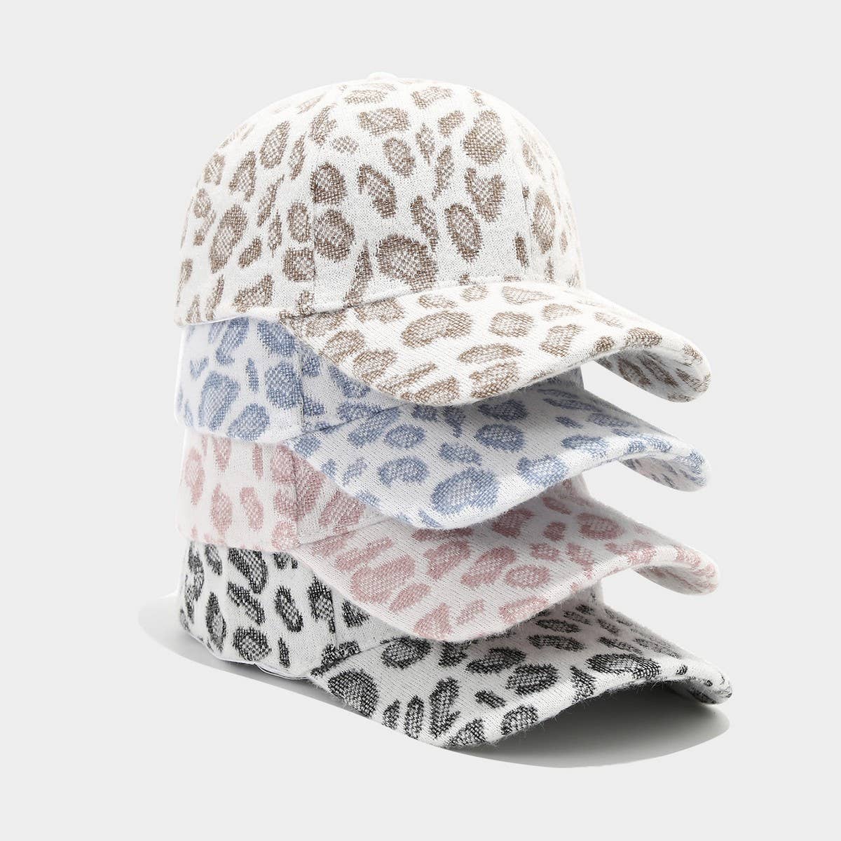 Autumn Winter Leopard Print Baseball Cap_Cwah04718