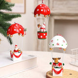 Parachute Santa Reindeer Snowman Ornaments_Cwmm9962