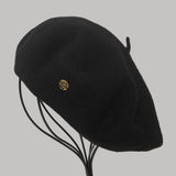 SIMPLE FRENCH BERET WITH LETTER B LOGO_CWAH1938