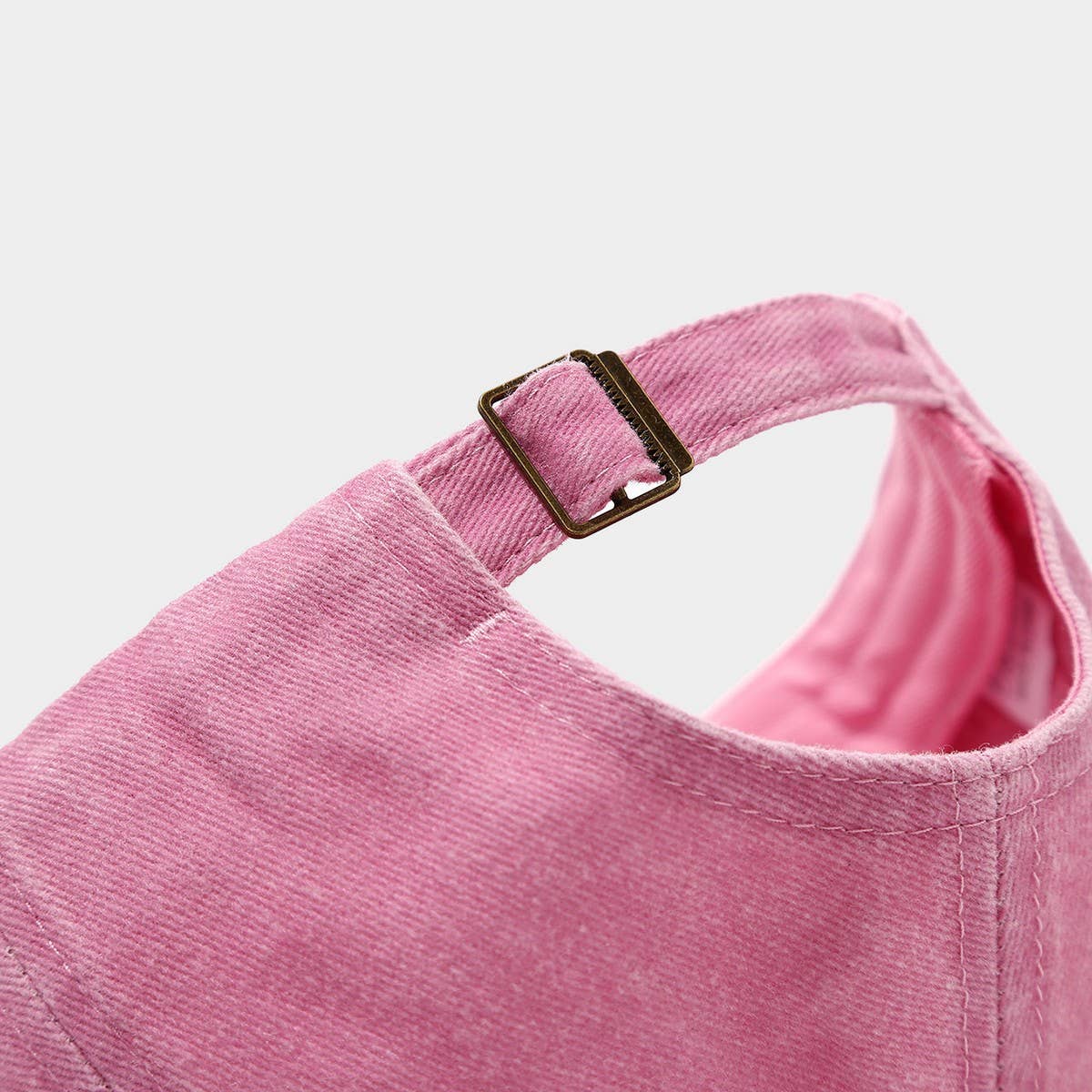 Vintage Washed Pink Heart Baseball Cap_Cwah04569