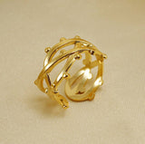 18K Stainless Steel Geometric Adjustable Ring_Cwaje2743