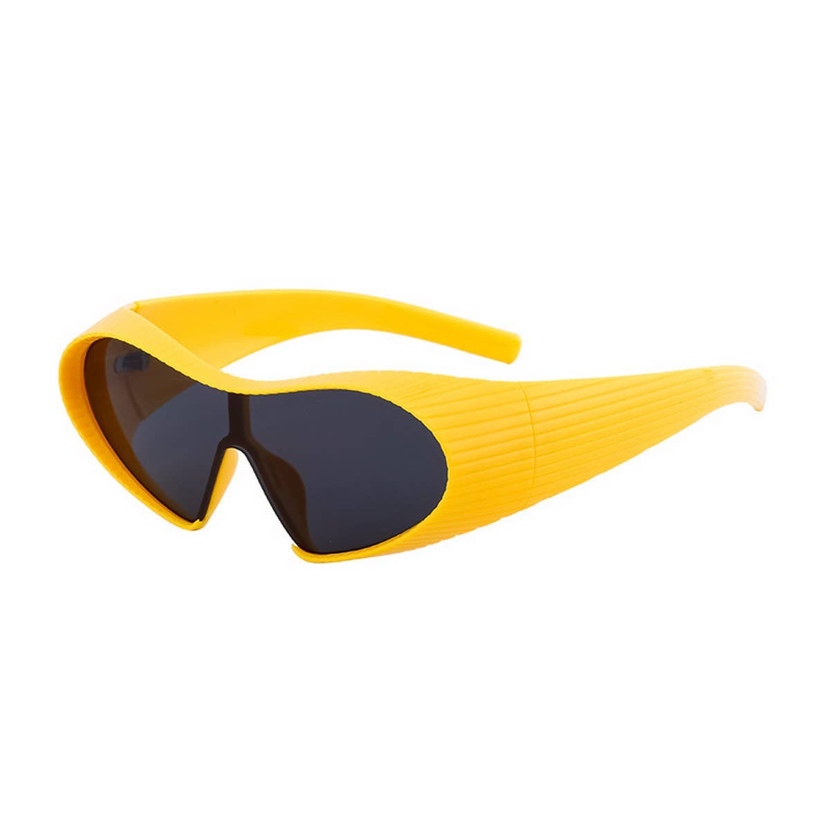FASHION SPORTS ONE PIECE SPECIAL SHAPED SUNGLASSES_CWASG0725