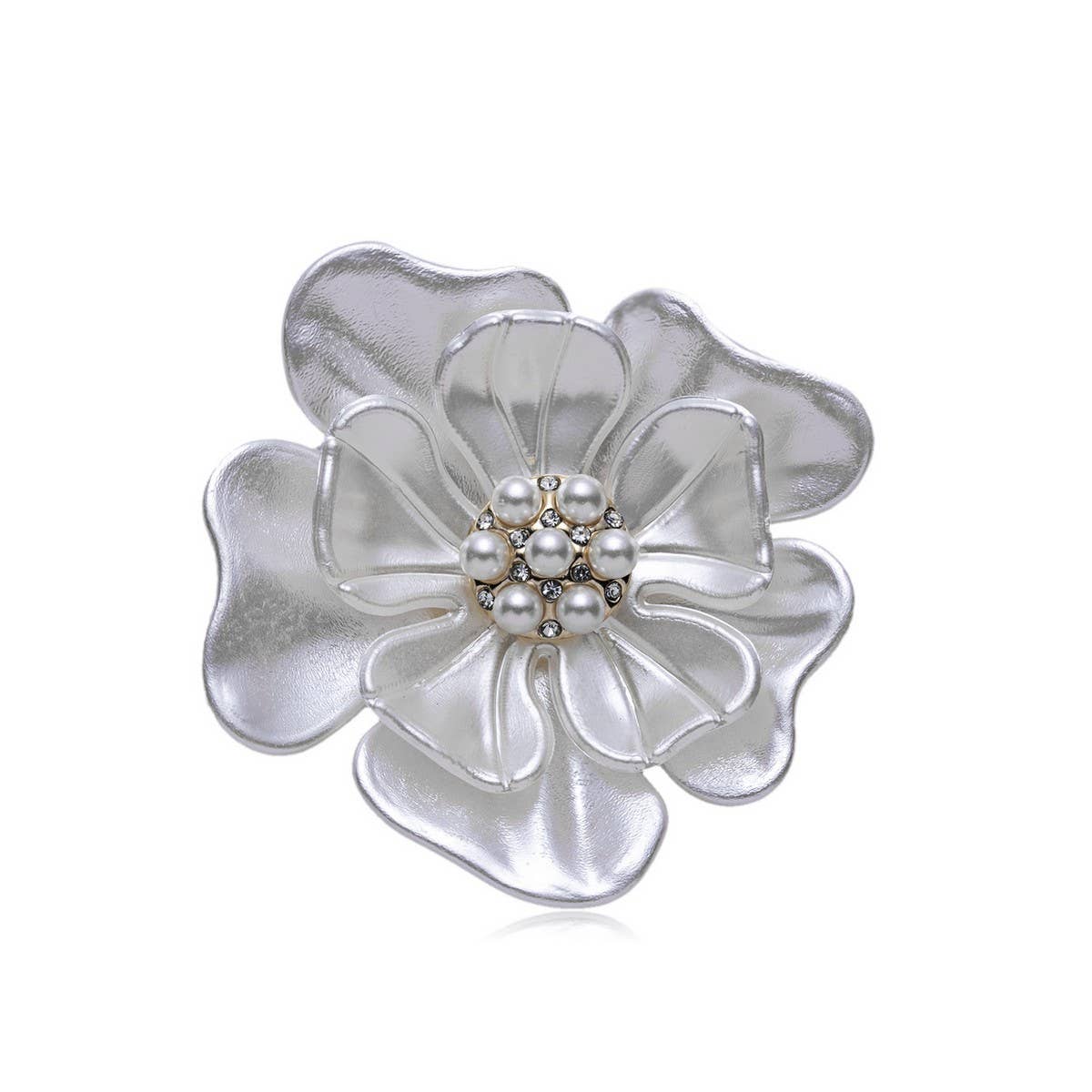 Cwaje2566_Camellia Classic Scarf Buckle Clothing Brooch