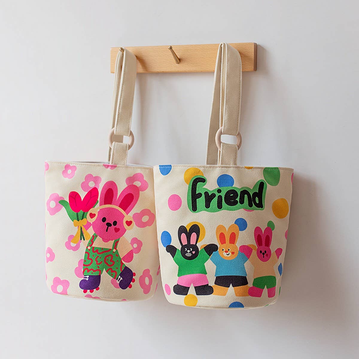 CUTE CARTOON BUCKET BAG FOR GIRLS HANDHELD_CWAB5675