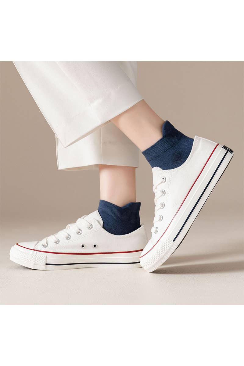 DAILY SIMPLE ANKLE SOCKS_CWMS0129