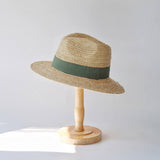 Versatile Simple Sun Protection Straw Hat_Cwah3506