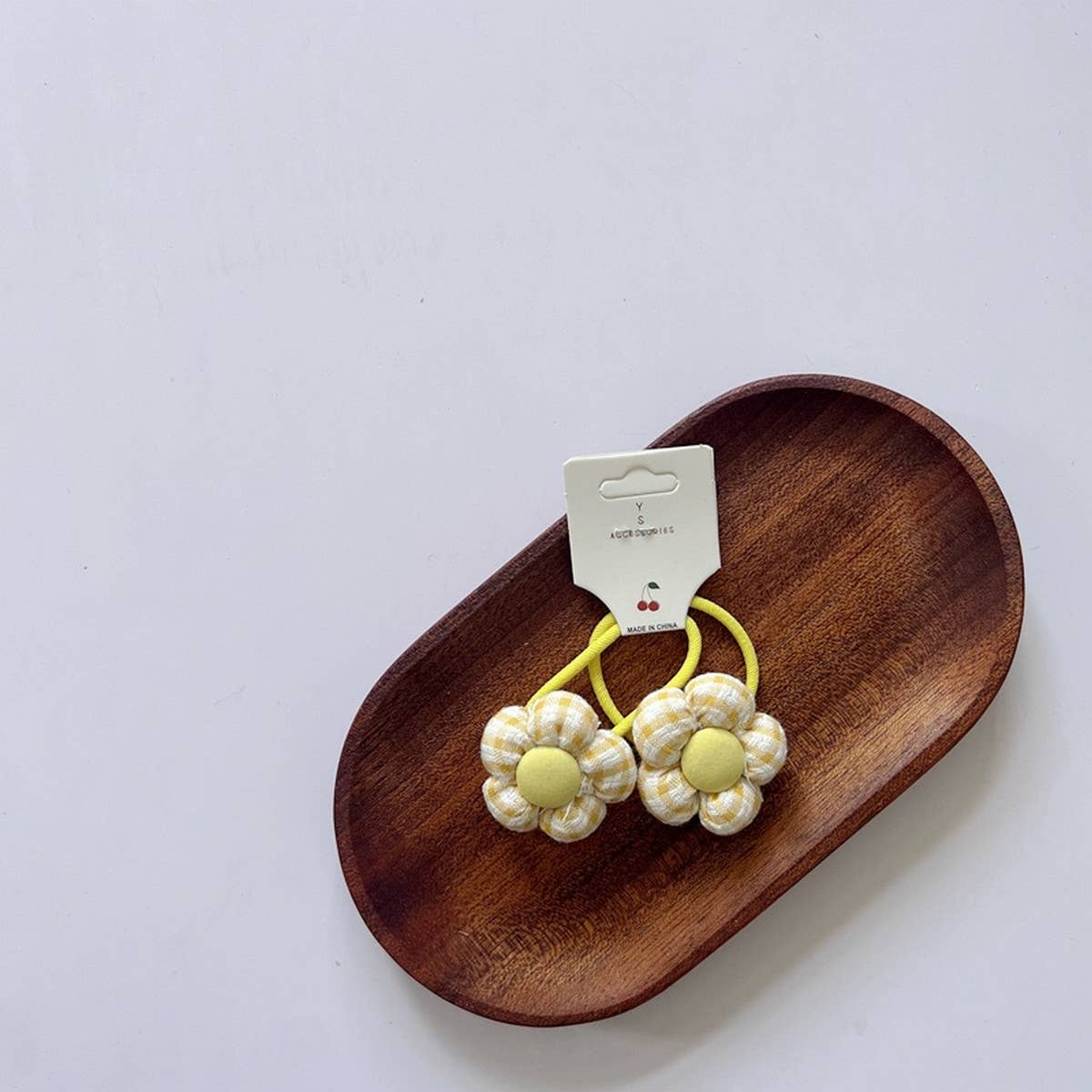 NEW CUTE PLAID CHILDRENS HAIR ROPE_CWAHA1846