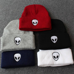 2024 NEW ALIEN SKULL KNITTED HAT_CWAH1620