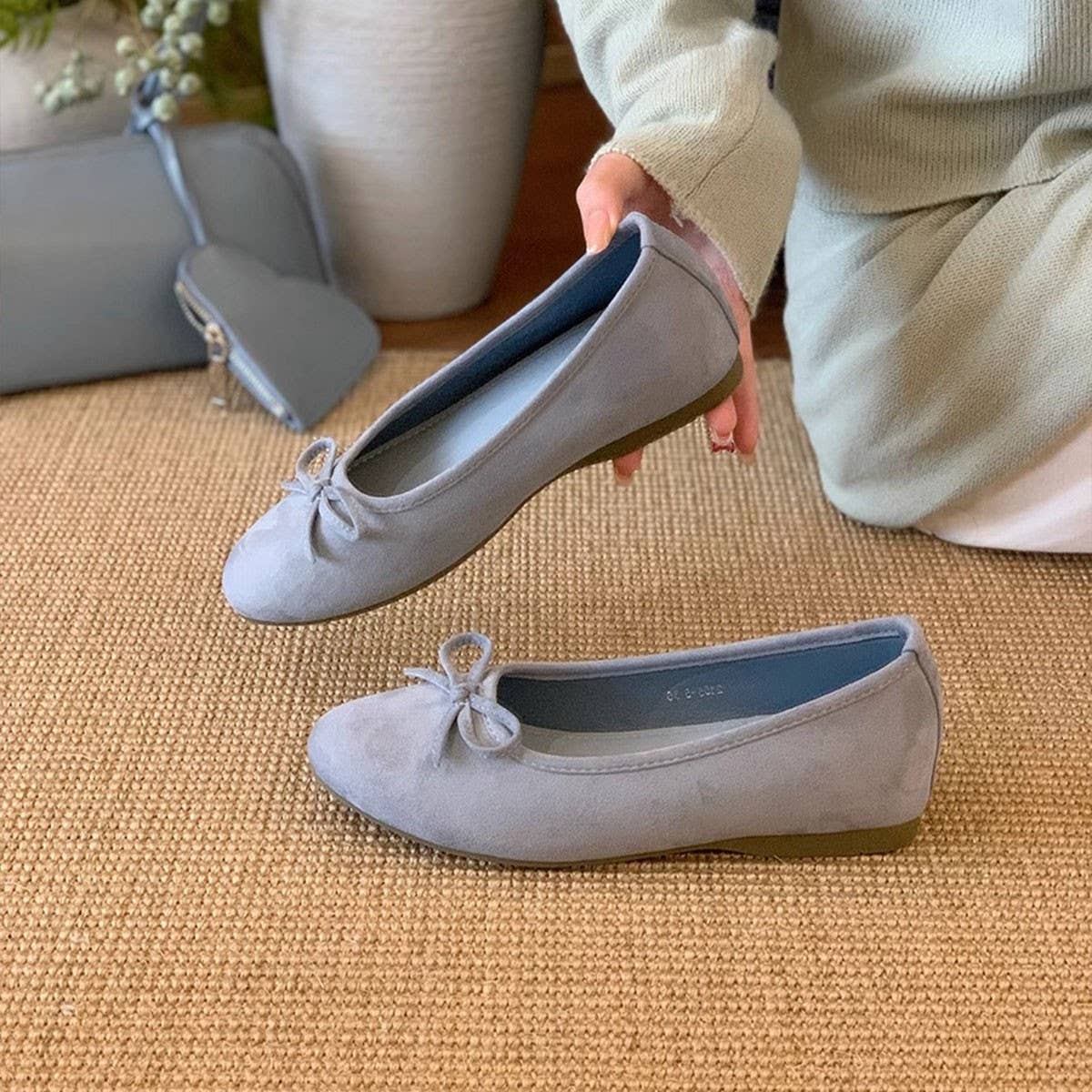 Yellow Platform Slip-On Loaf Vintage Style_Cwshf0142