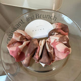 NEW RETRO GENTLE FLOWER HAIR SCRUNCHIES_CWAHA1742