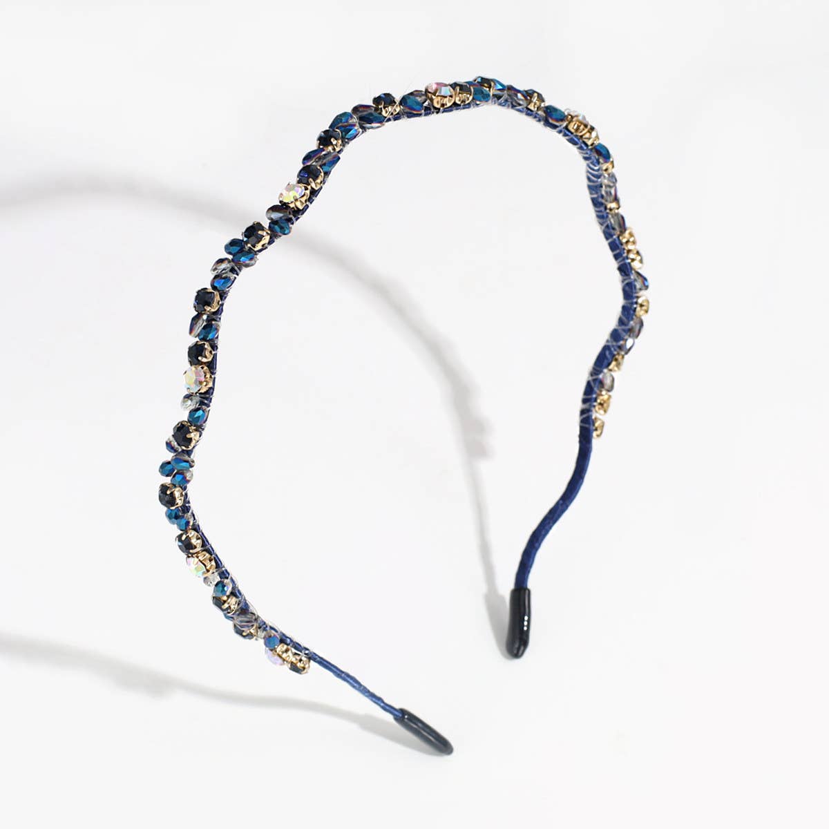 GENTLE WAVE RHINESTONE HEADBAND_CWAHA2244