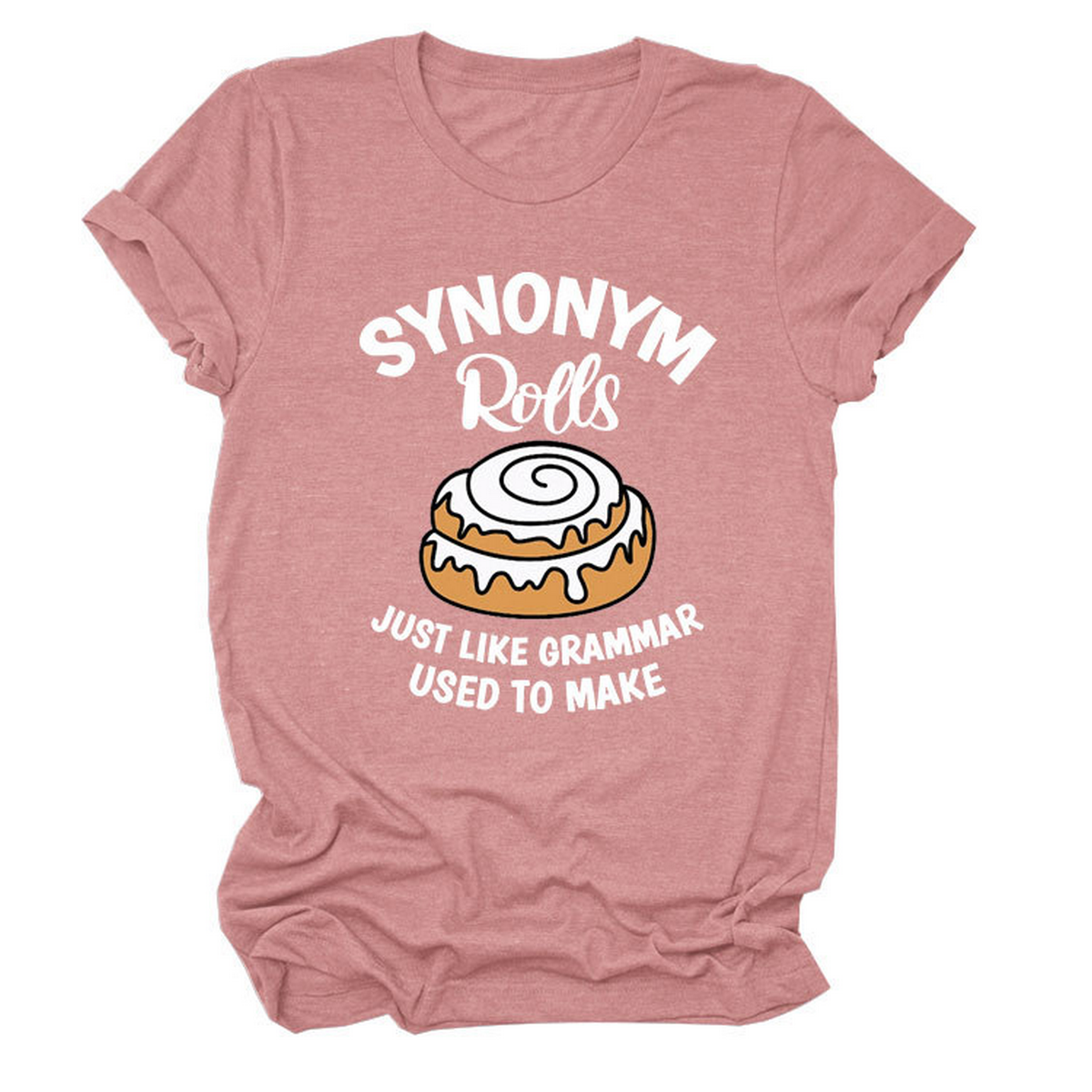 LOOSE FIT WOMEN S T SHIRT WITH CUTE GRAPHIC _CWTTSL0486