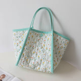 Quilted Canvas Tote BagFRESH & Cute_Cwab5602