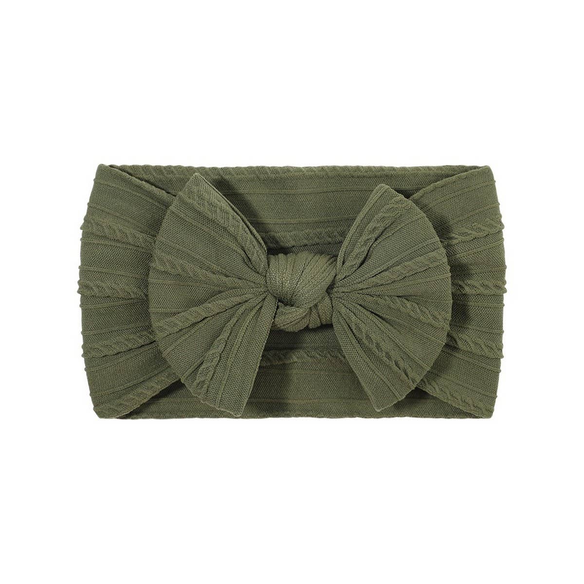 BABY HEADBAND SET WITH JACQUARD BOW_CWAHA6683