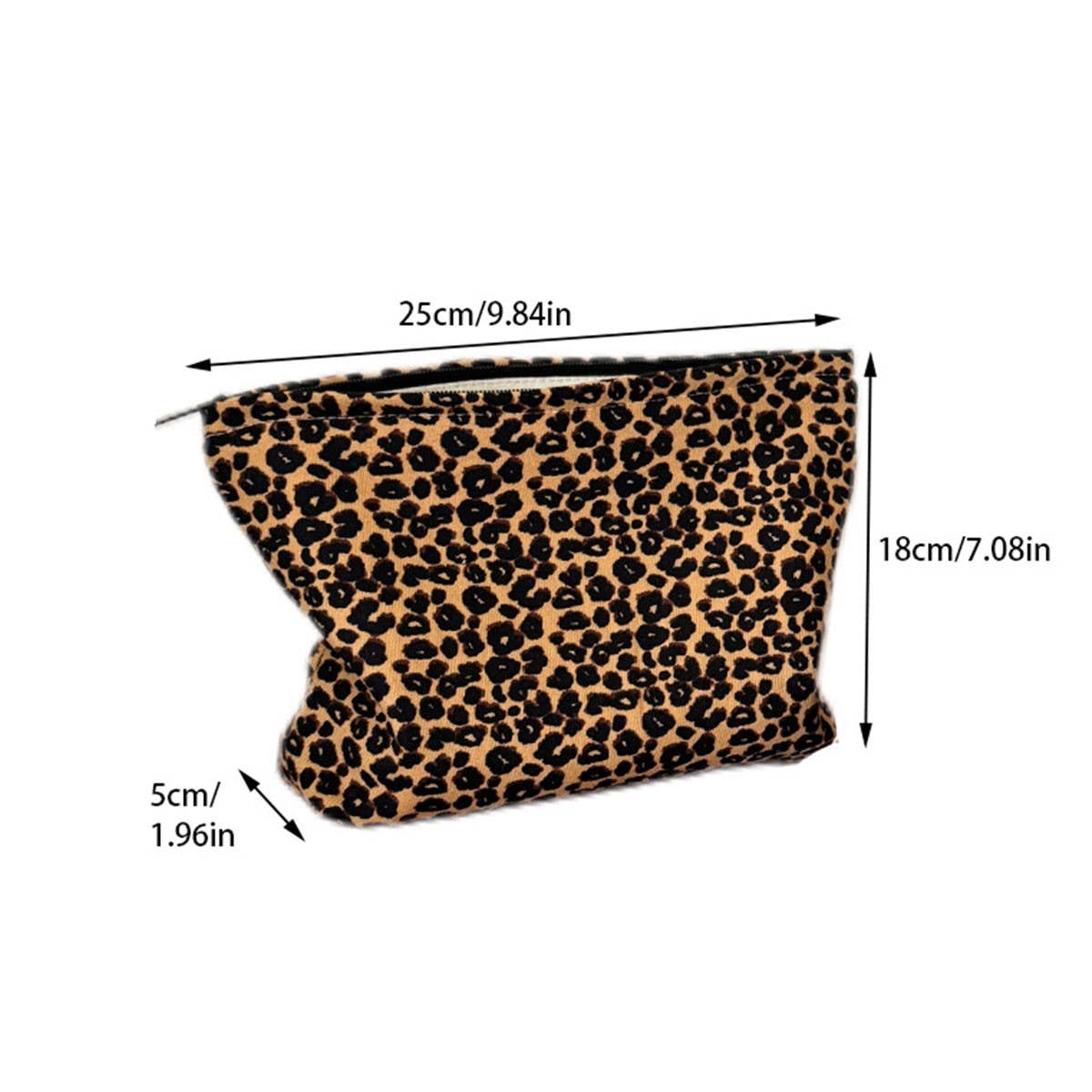 Canvas Tote Makeup Bag Handheld Gift Travel Pouch_Cuab00691