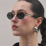 ROUND SMALL FRAME SUNGLASSES TRENDY SUNGLASSES_CWASG0604