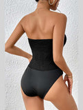 BLACK FISHBONE BREAST WRAP JUMPSUIT_CWSJS0385