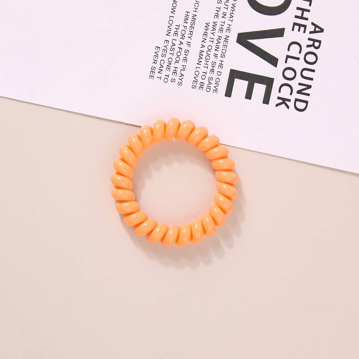 Cwaha1108_Simple Phone Line Hair Tie