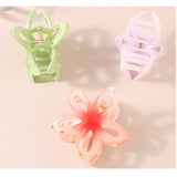 Cwaha1383_Gradient Flower Hair Claw Clip