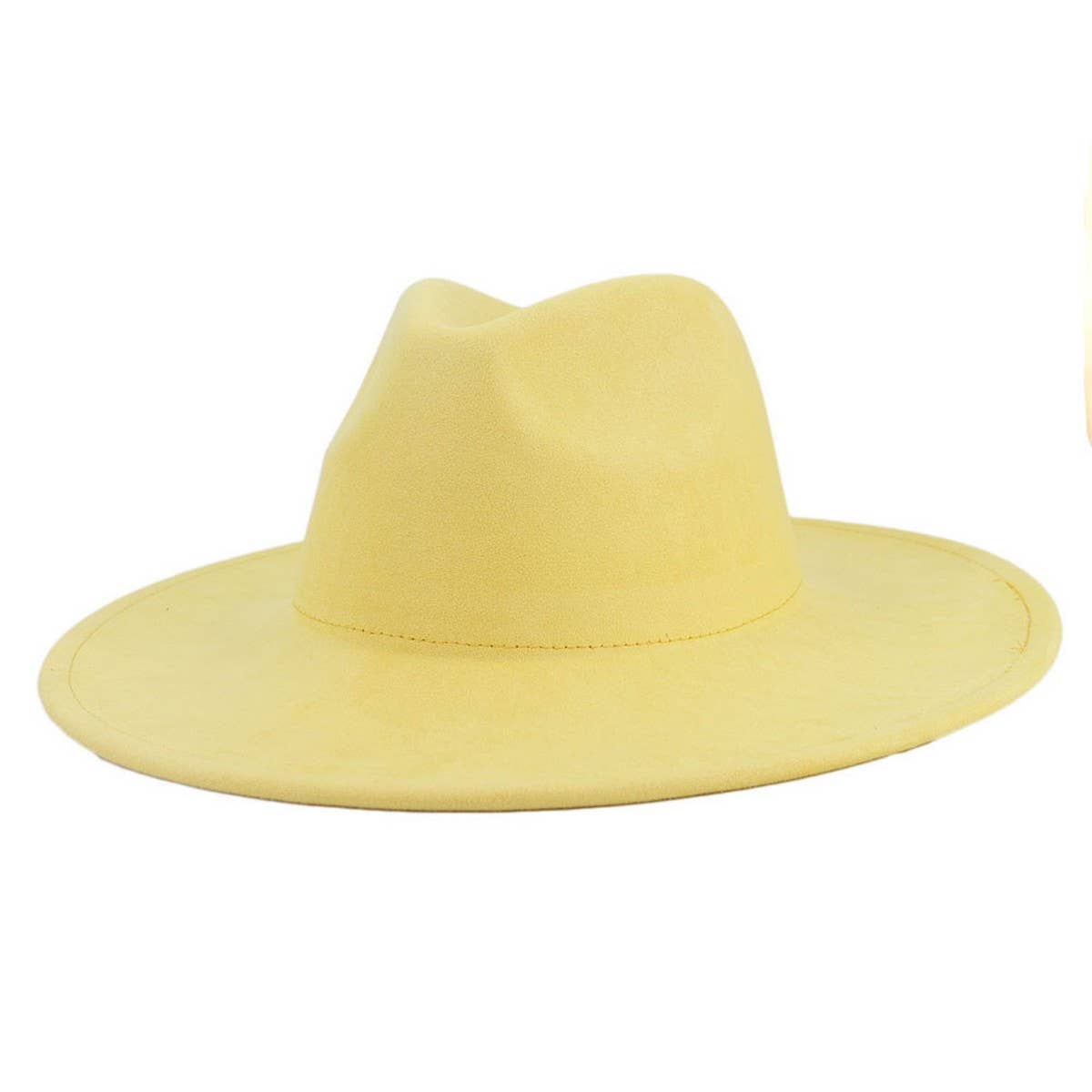 MENS AND WOMENS WIDE BRIM HATS WITH FLAT BRIM_CWAH1766