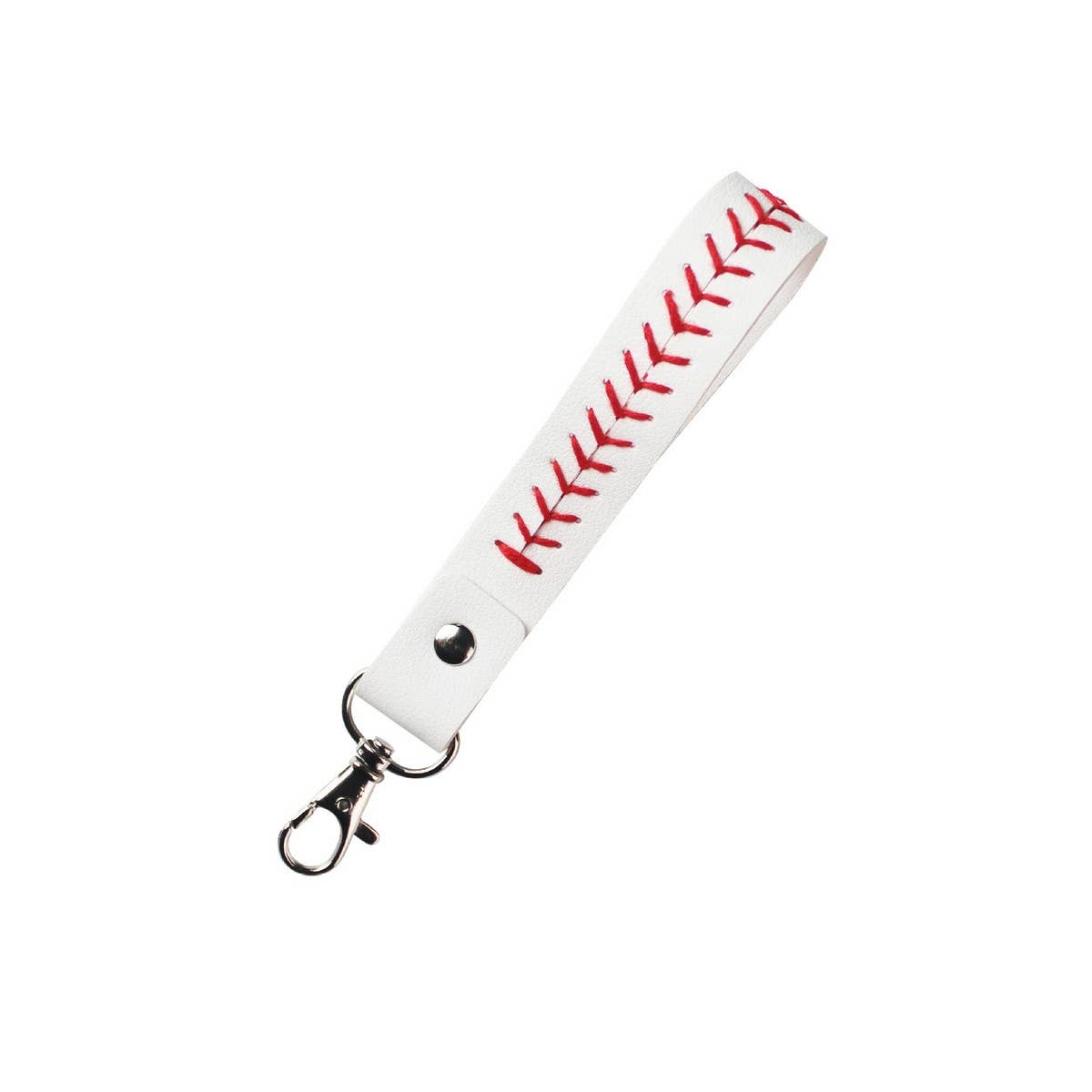 HAND SEWN LEATHER BRACELET KEYCHAIN_CWMM0564