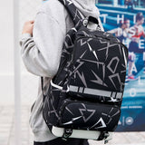 BACKPACKS FOR SCHOOL BOYS OXFORD LIGHTWEIGHT BAG_CWAB5468