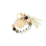 SILICONE BEAD BRACELET KEYCHAIN FOR WOMEN_CWMM6879