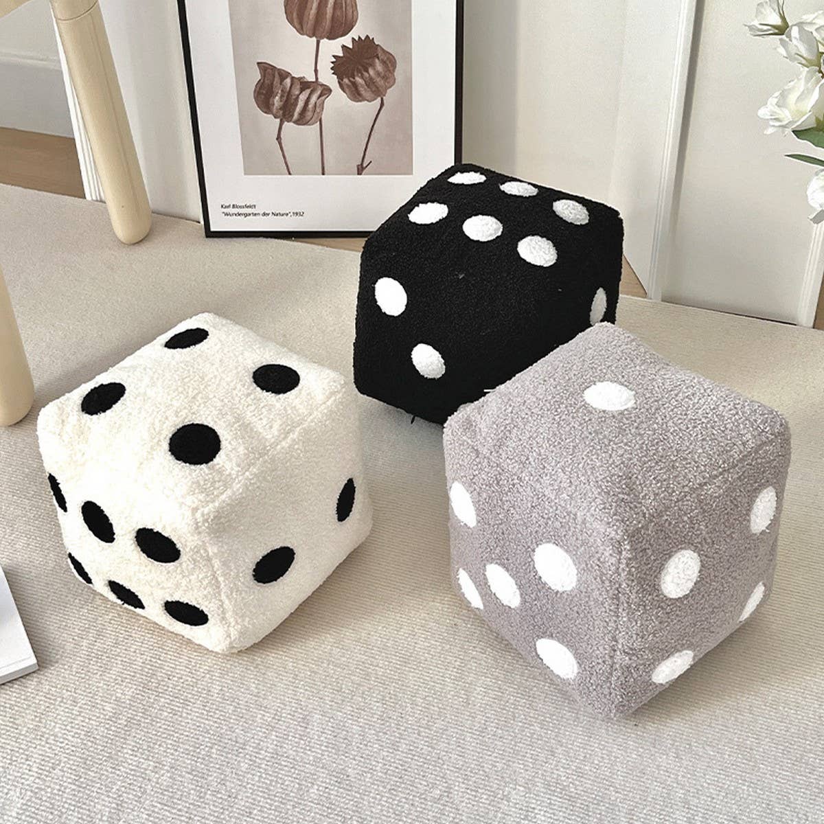 DICE PLUSH TOYS PILLOW CUSHION_CWMM0856