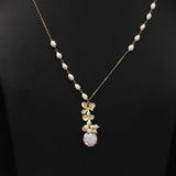 Womens Versatile And Elegant Pearl Necklace