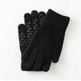 Winter Mens Rubber Touch Screen Gloves_Cwmm1487
