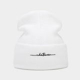 Winter Fashion Letter Embroidery Knitted Hat_Cwah2123
