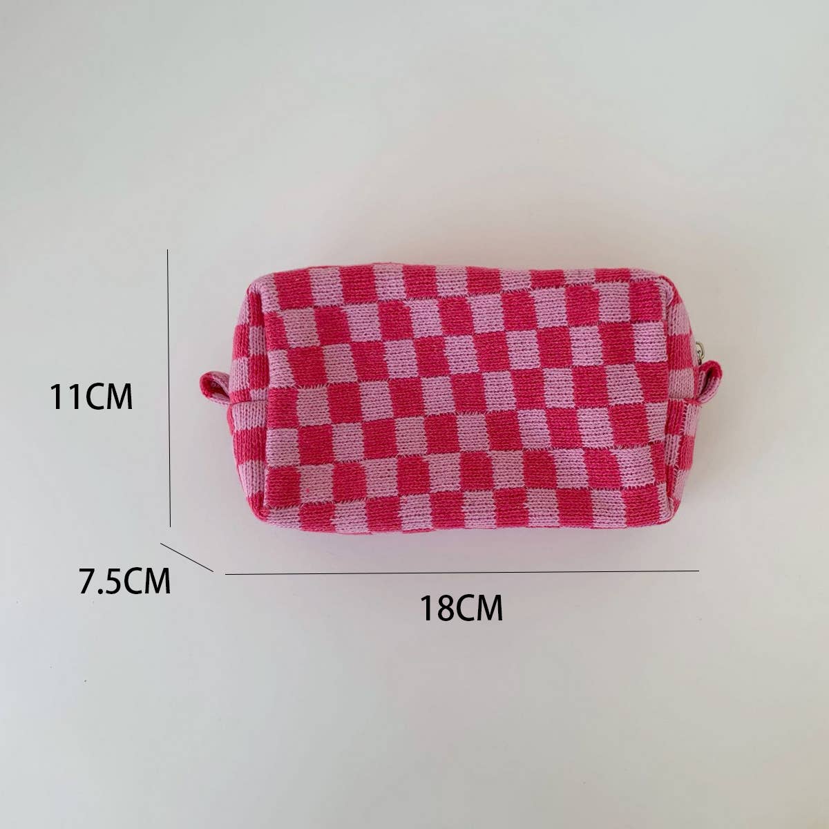 PLAID WASH BAG COSMETIC BAG_CWAB1031