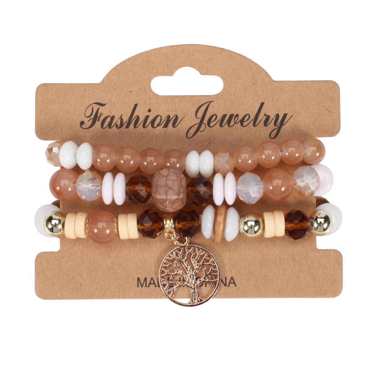 BOHEMIAN MULTI LAYERED TREE OF LIFE BRACELET_CWAJE2231