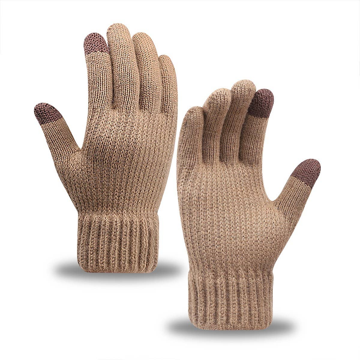 Winter Men'S Touch Screen Thickened Knitted Gloves_Cwag0236