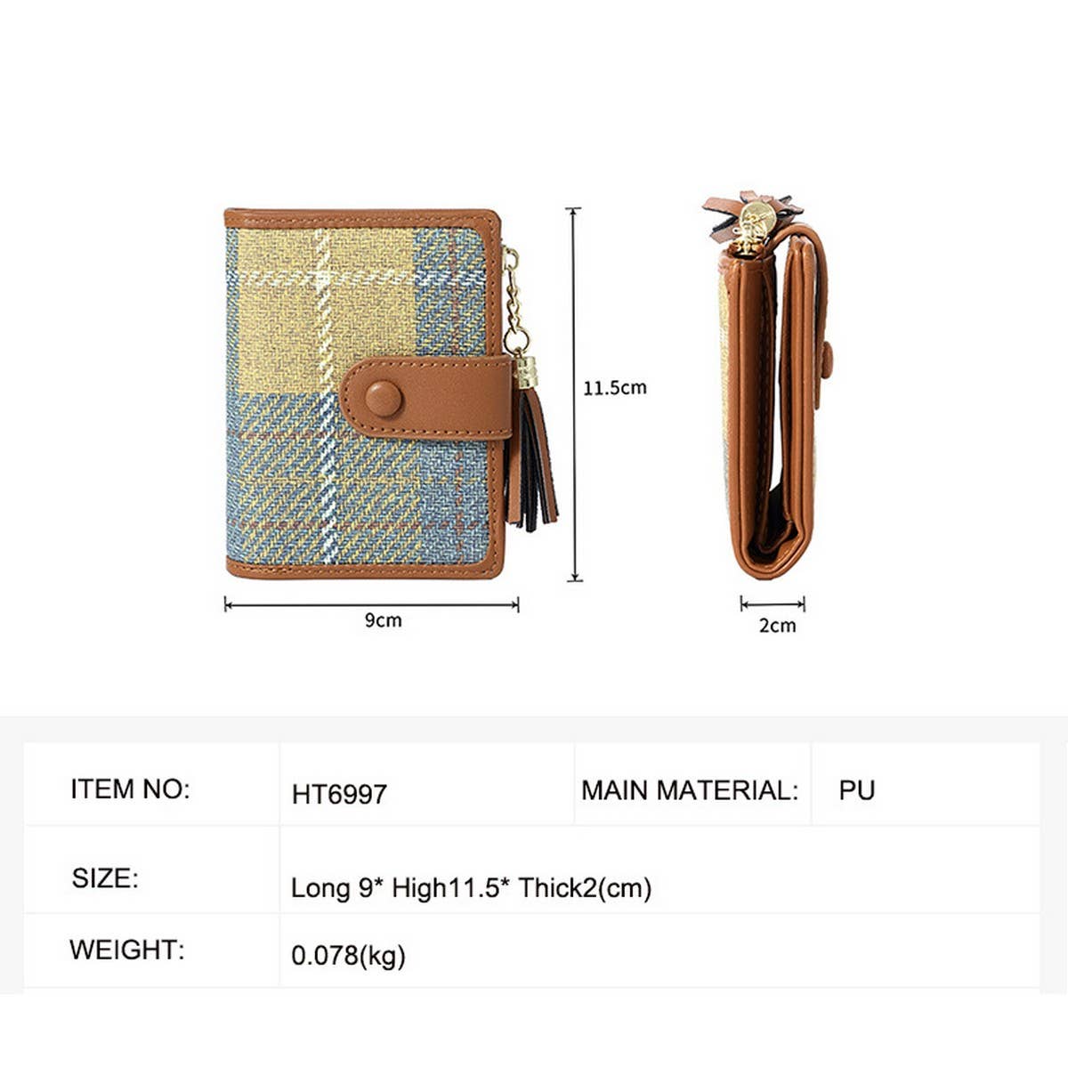 New Autumn Winter Ins Tassel Zipper Wallet_Cwab06271