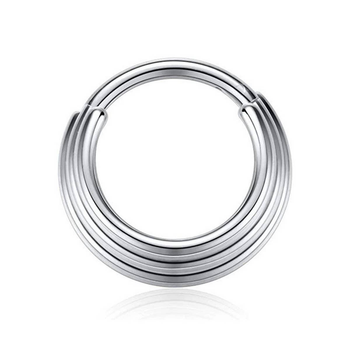 Trendy Stainless Steel Nose Ring Piercing_Cwmm9532