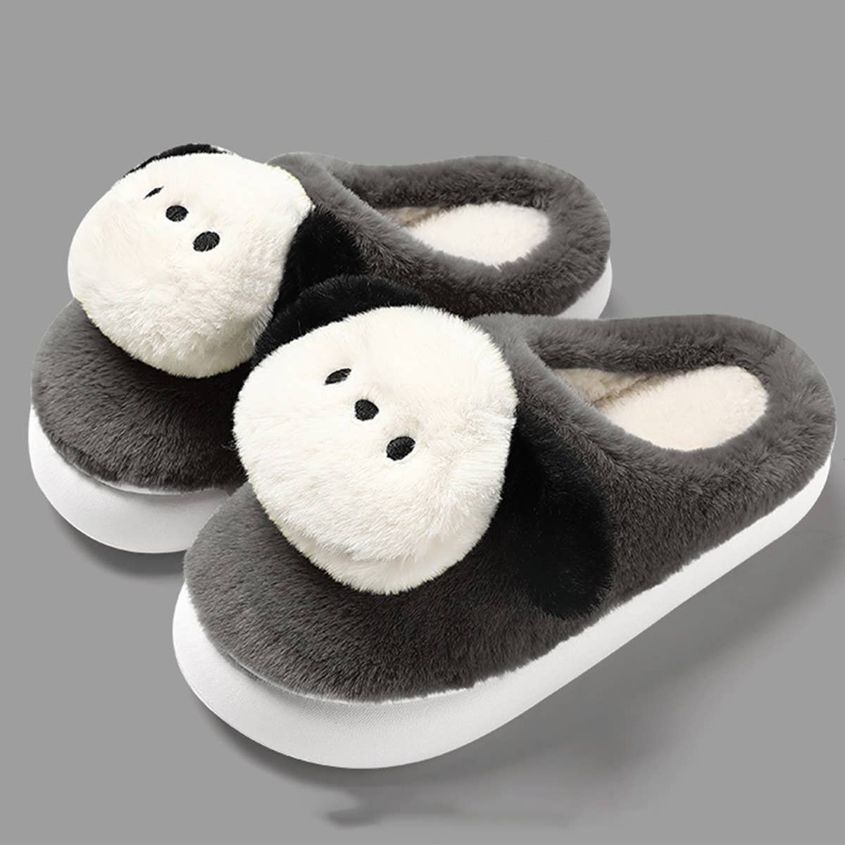 CUTE ANIMAL SLIPPER WARM MEMORY HOUSE SLIPPERS_CWSHS0313