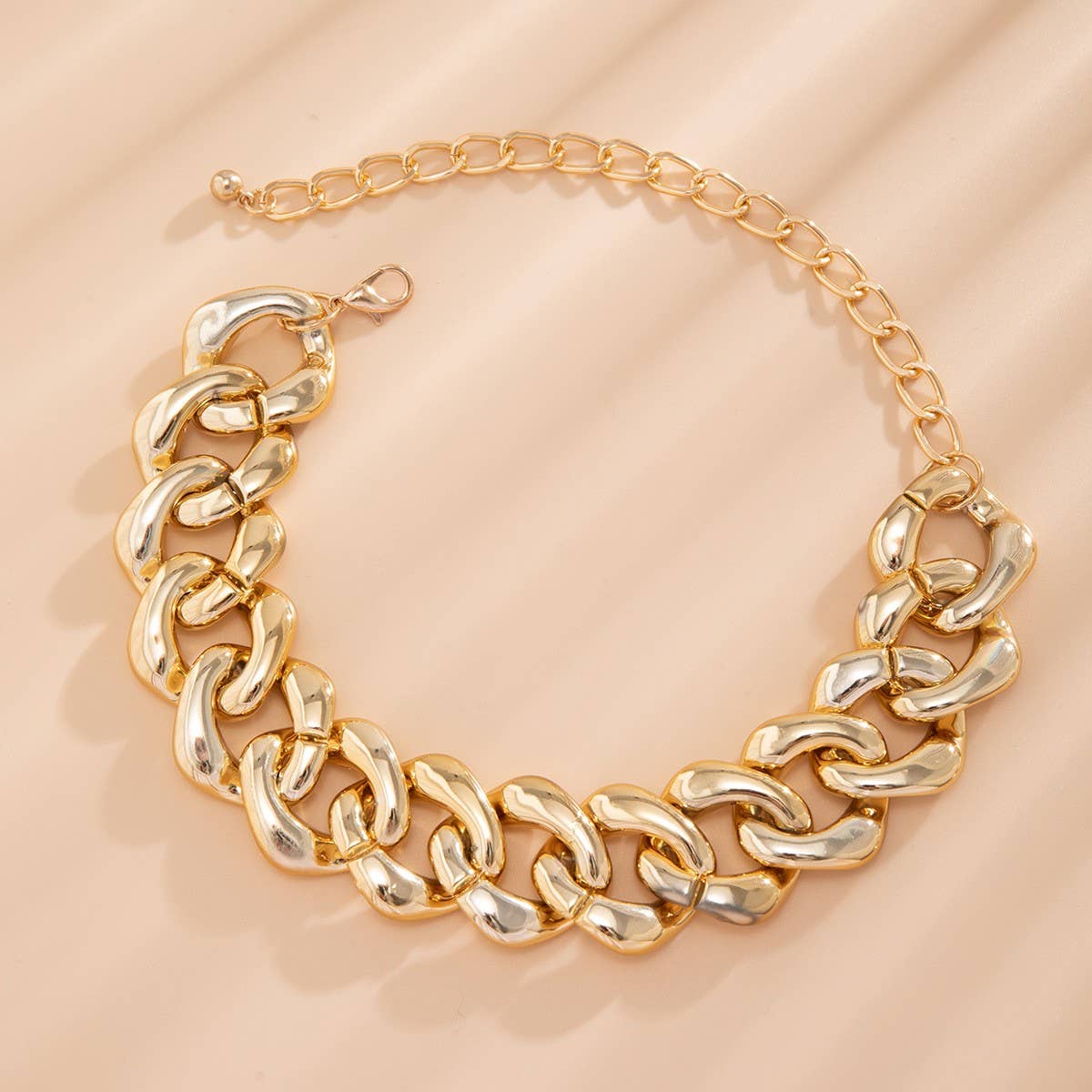 Punk Trend Cool Hip-Hop Thick Chain Necklace_Cwaje1167