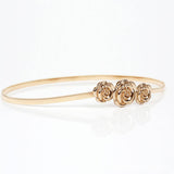 Women Flower Pattern Belt Waist Chain_Cwabe0215