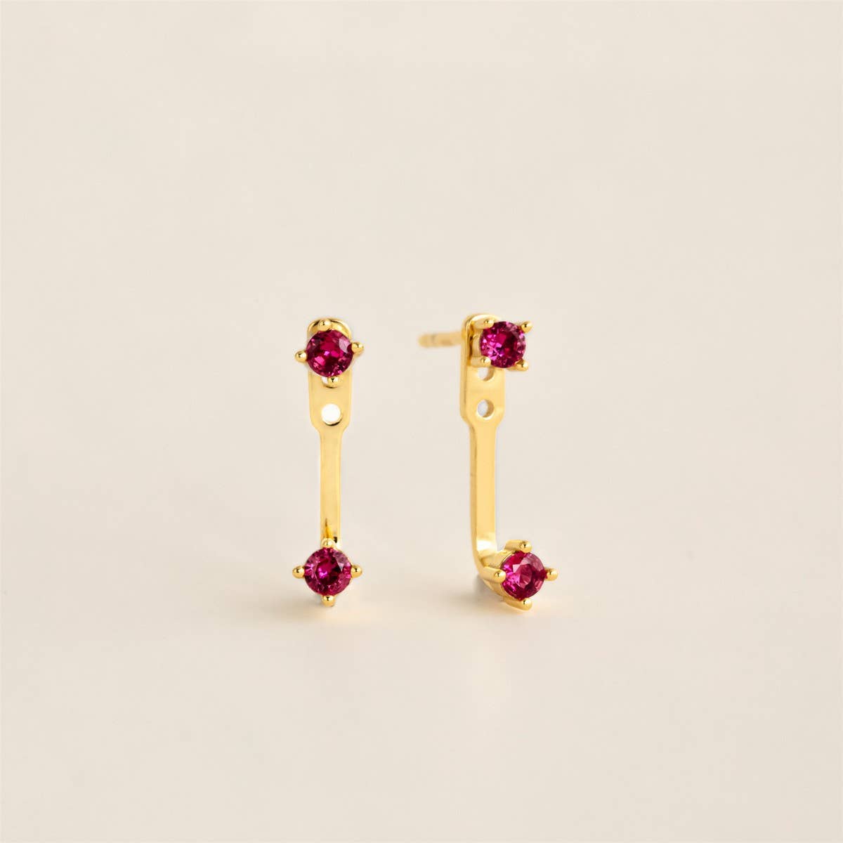 MOTHERS DAY VINTAGE BIRTHSTONE STUD EARRINGS_CWAJE5102