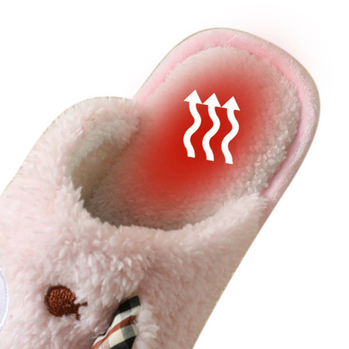 HOUSEHOLD CUTE CARTOON BEAR COTTON SLIPPERS_CWSHS0319