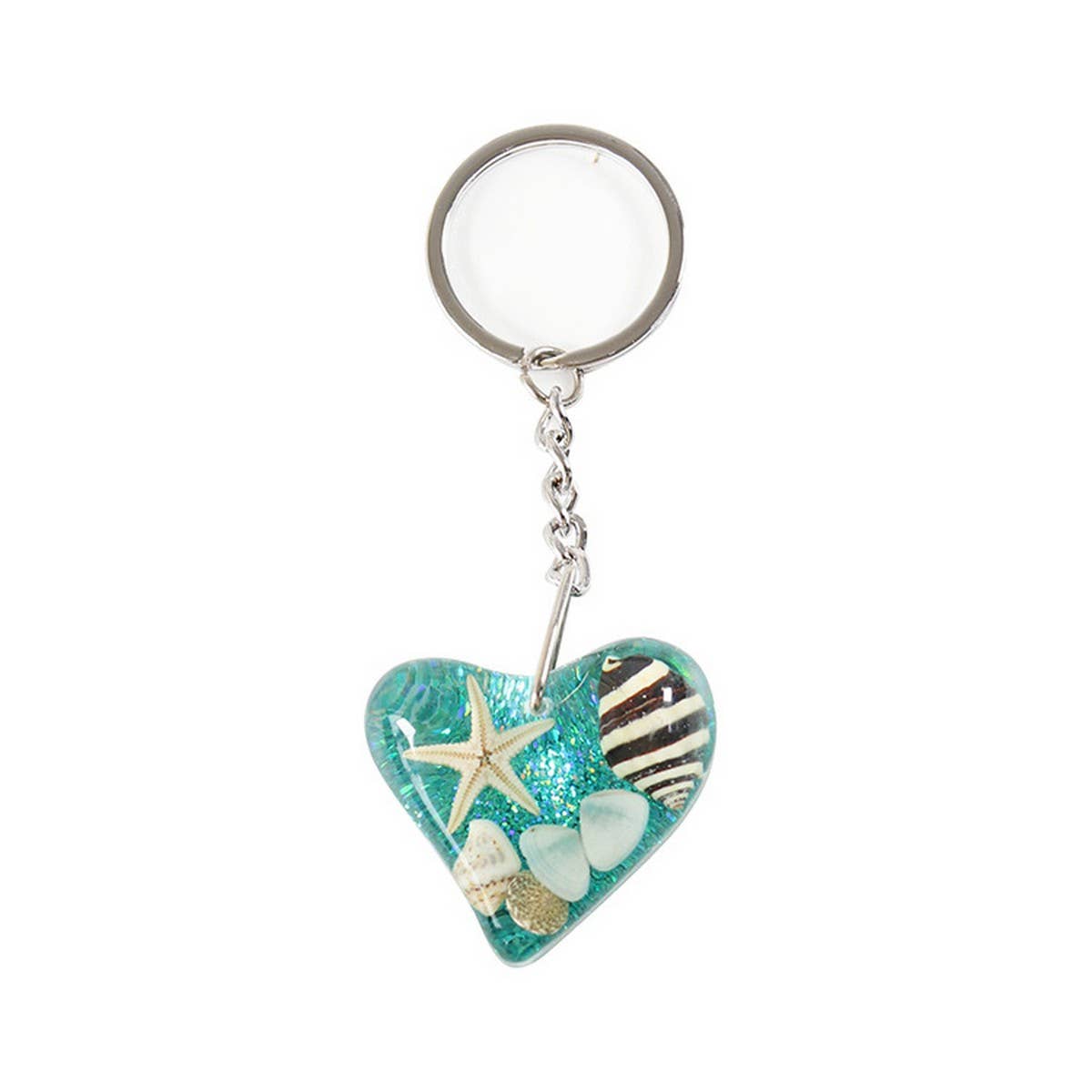 NEW OCEAN SERIES METAL CAR KEYCHAIN PENDANT_CWMM3705