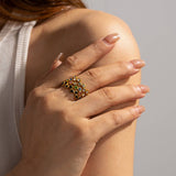 STYLISH AND PERSONALIZED SNAKE SHAPED DESIGN RING_CWAJE1393